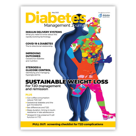Image Diabetes Management Journal May 2023 cover