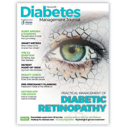 Diabetes Management Journal February 2018 cover