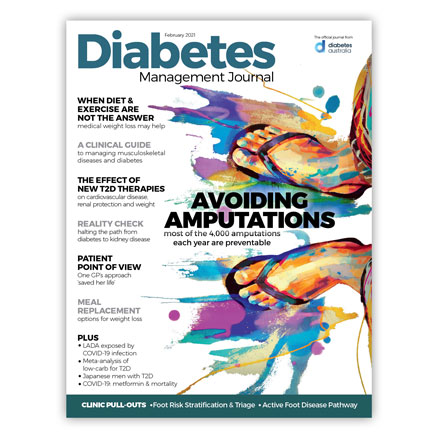 Diabetes Management Journal February 2021 cover