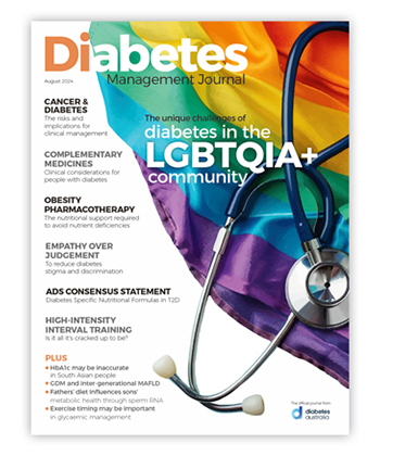 Diabetes Management Journal August 2024 cover